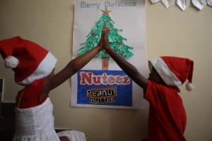 Holiday celebration with New Life Home Trust children