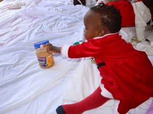 Community outreach with local children